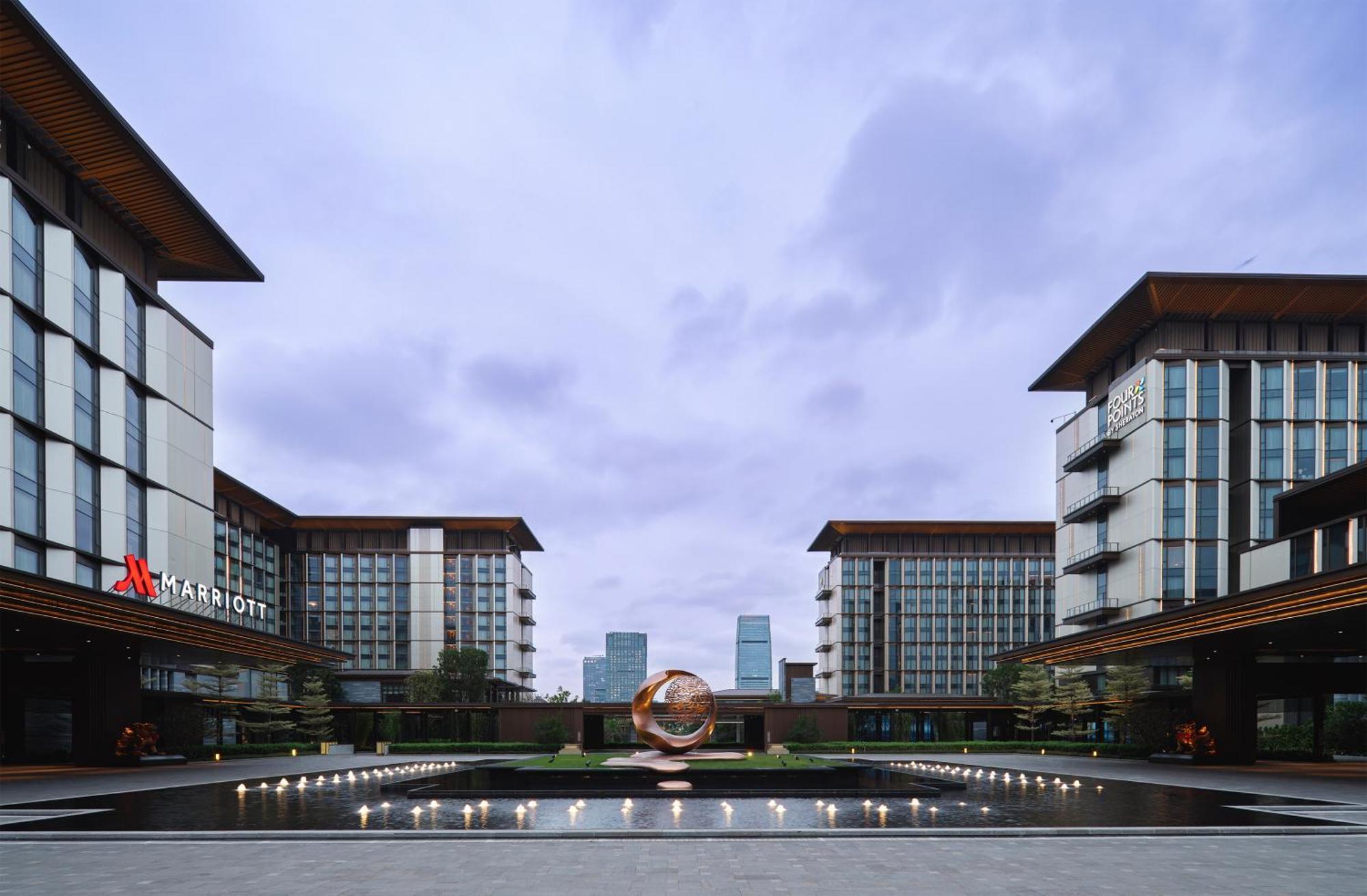 Element Guangzhou Baiyun Hotel Bagian luar foto