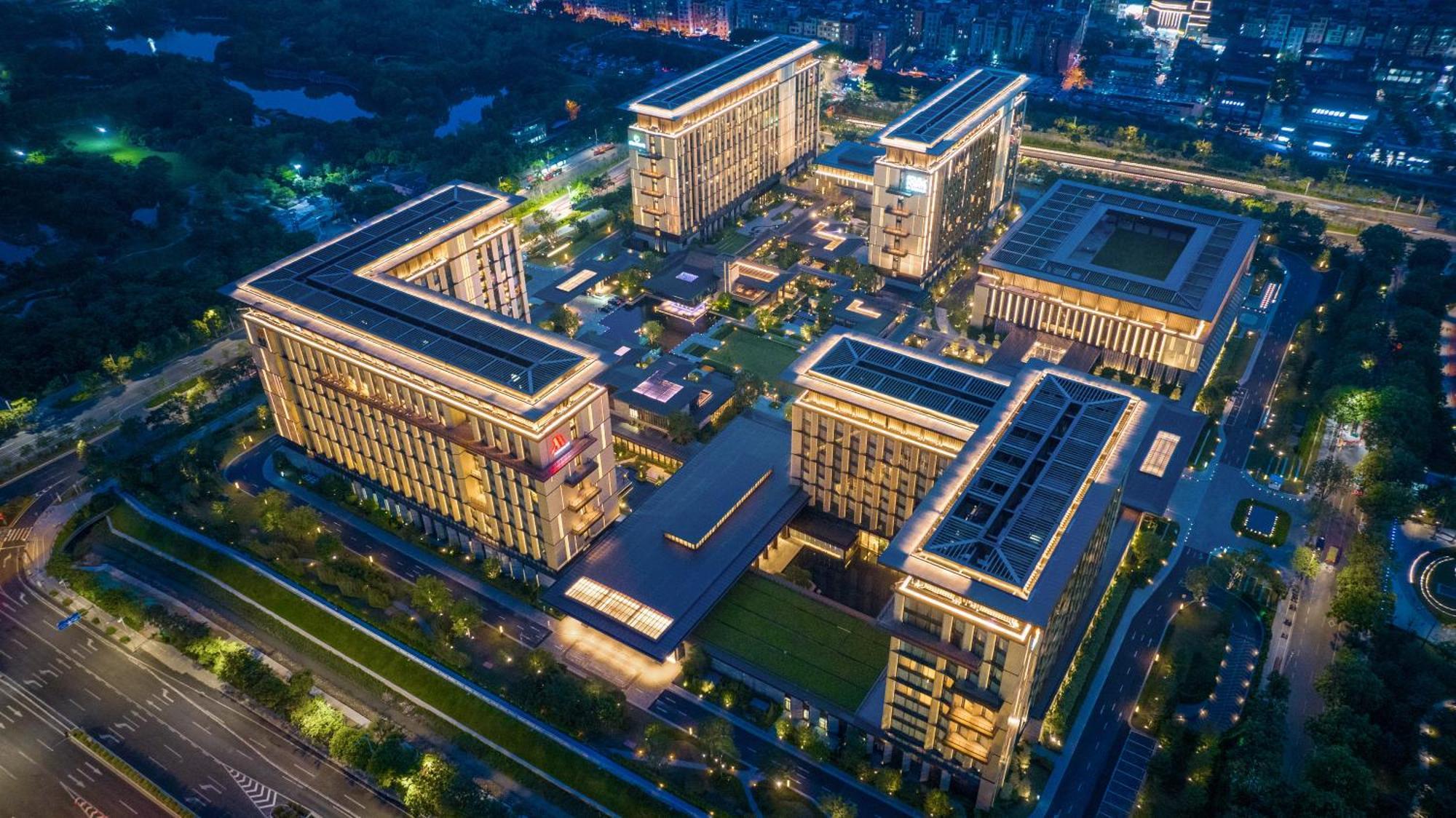 Element Guangzhou Baiyun Hotel Bagian luar foto
