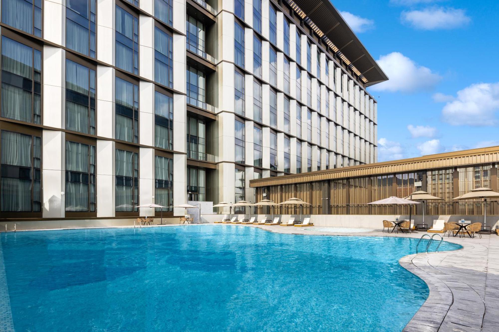 Element Guangzhou Baiyun Hotel Bagian luar foto